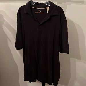 Men’s Tommy Bahama short sleeve polo size Medium (M) black
